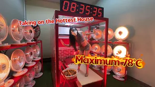 I Survived 12 Hours in a 56.7°C Hell Room!