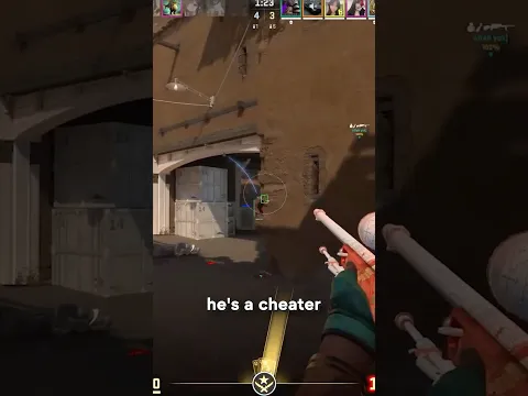 This Streamer Got VAC Banned LIVE #cs2 #counterstrike2 #counterstrike