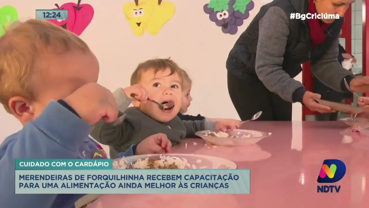 Merendeiras de Forquilhinha recebem capacitação para garantir alimentação de qualidade nas escolas