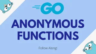 Functions as Types and Anonymous Functions in Go Go for Beginners