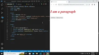 Javascript Dynamic style change using javascript bangla tutorial