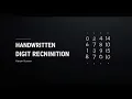 Handwritten Digit Recognition Deep Learning Starter Project Demo