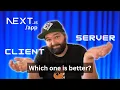 Client vs Server Components in Next js app directory Merging server state with realtime updates