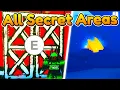 ALL SECRET AREAS in Pet Simulator X FREE Huges Shiny Boost April Fools More
