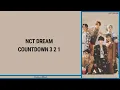 NCT DREAM - COUNTDOWN 3 2 1 LYRICS