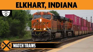 Elkhart Indiana USA LIVE Train Camera PTZ