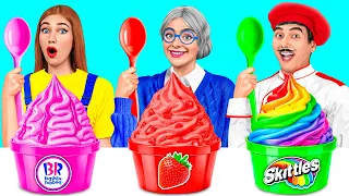 Reto De Cocina Yo vs Abuela | Desafíos Alimentarios Increíbles de Mega DO Challenge