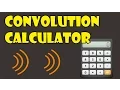 Convolution Calculator in MATLAB