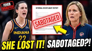 Caitlin Clark LOSES IT After Coach Christie Sides SABOTAGES Fever in Shocking Lynx Loss