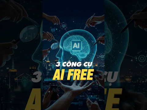 3 CÔNG CỤ AI FREE HỮU ÍCH #faceless #kiemtienonline #chatgpt #aivideo