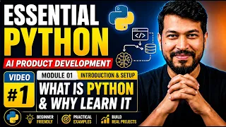 Essential Python What is Python Why Learn It AI Product Development Series