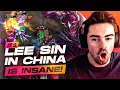 Everybody is TERRIFIED of the LEE SIN on the CHINESE SUPER SERVER CRAZY COMBO S