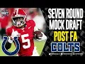 Indianapolis Colts Full 7-Round Mock Draft After Free Agency 2026 NFL Draft