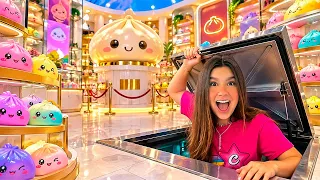 CONSTRUÍ UM MUSEU SECRETO DE DUMPLINGS E SQUISHYS RAROS! *mostrei tudo
