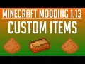 Minecraft Modding Tutorial for MC 1 14 3 - Basic Items