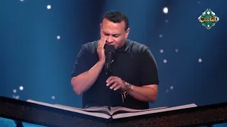صوت يلامس القلوب ويأخذك لعالم من الخشوع   المتسابق محمد أبو العلا يبدع دندنها