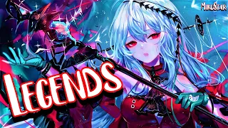 Download NIGHTCORE - Legends (Grim Fables ft. QORA) [Lyrics] MP3