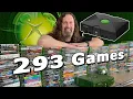 My original XBOX Game Collection 293 Games Uncommon Hidden Gems