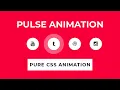 CSS Pulse Animation On Hover CSS Animation Examples