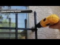 Vertical Window Guard installation