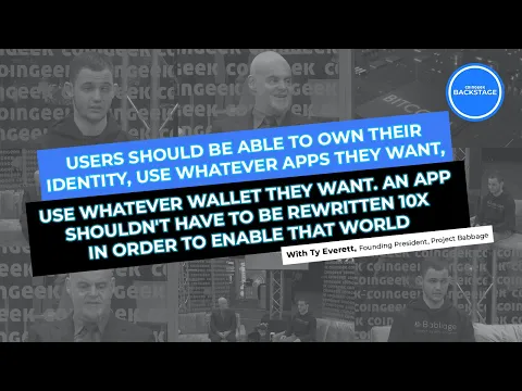 Building the future with blockchain: Insights with Ty Everett | CG Backstage