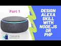 Design Amazon Alexa Skill Restaurant Reservation Use Case Alexa with Node js or PHP - Part 1