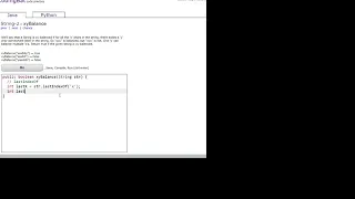 String-2 xyBalance Java Tutorial Codingbat com
