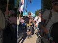 Good Trouble protesters march in downtown Santa Rosa