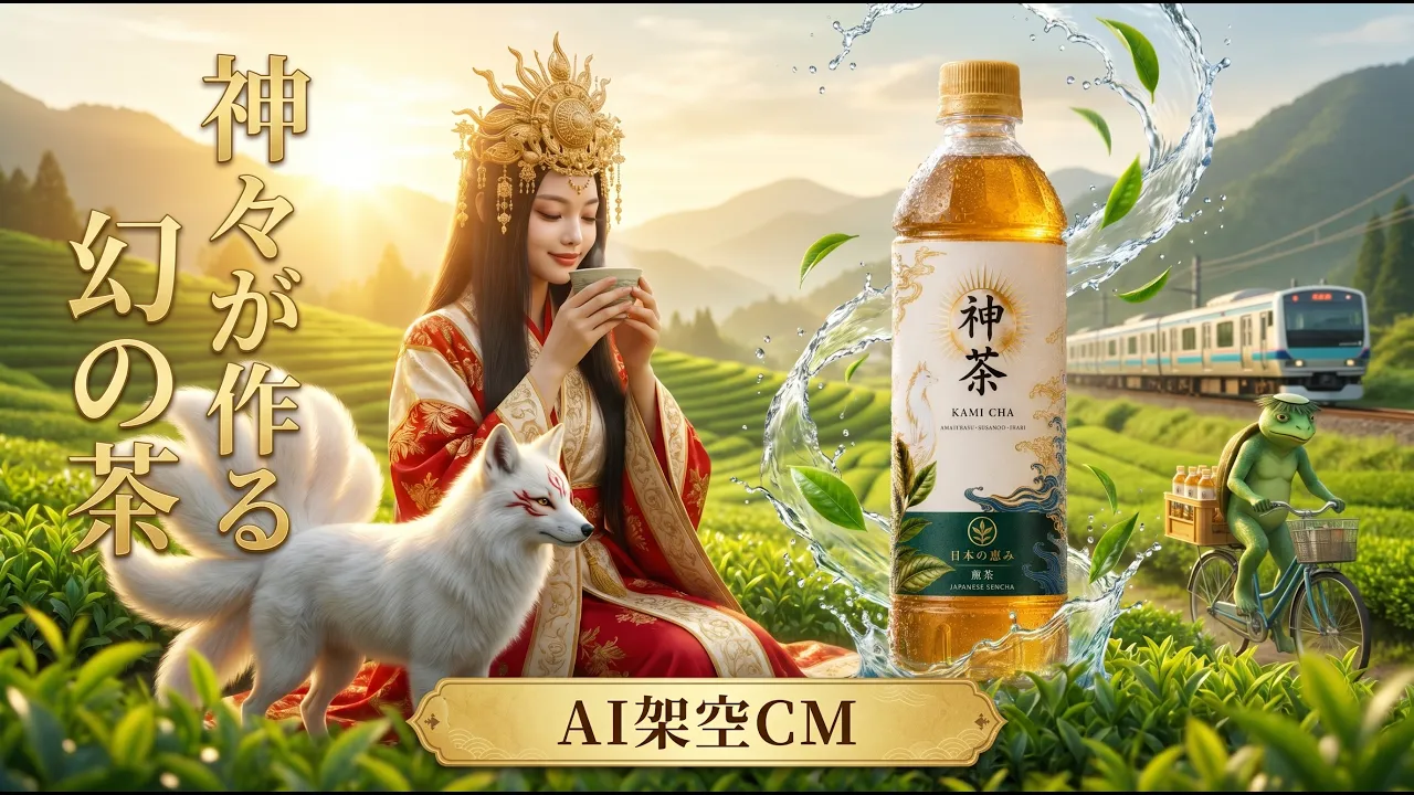 神々の恵みを、一杯に。