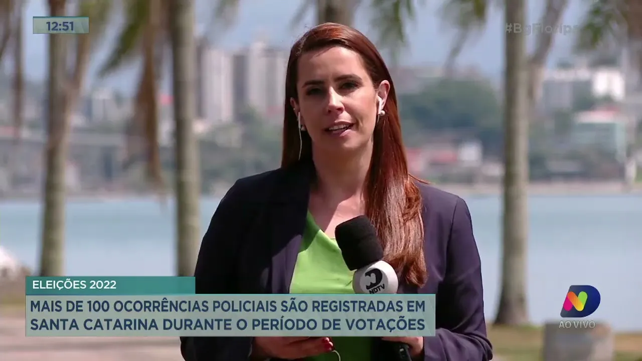 Mais de 100 ocorrências policiais são registradas em Santa Catarina durante o período de votações