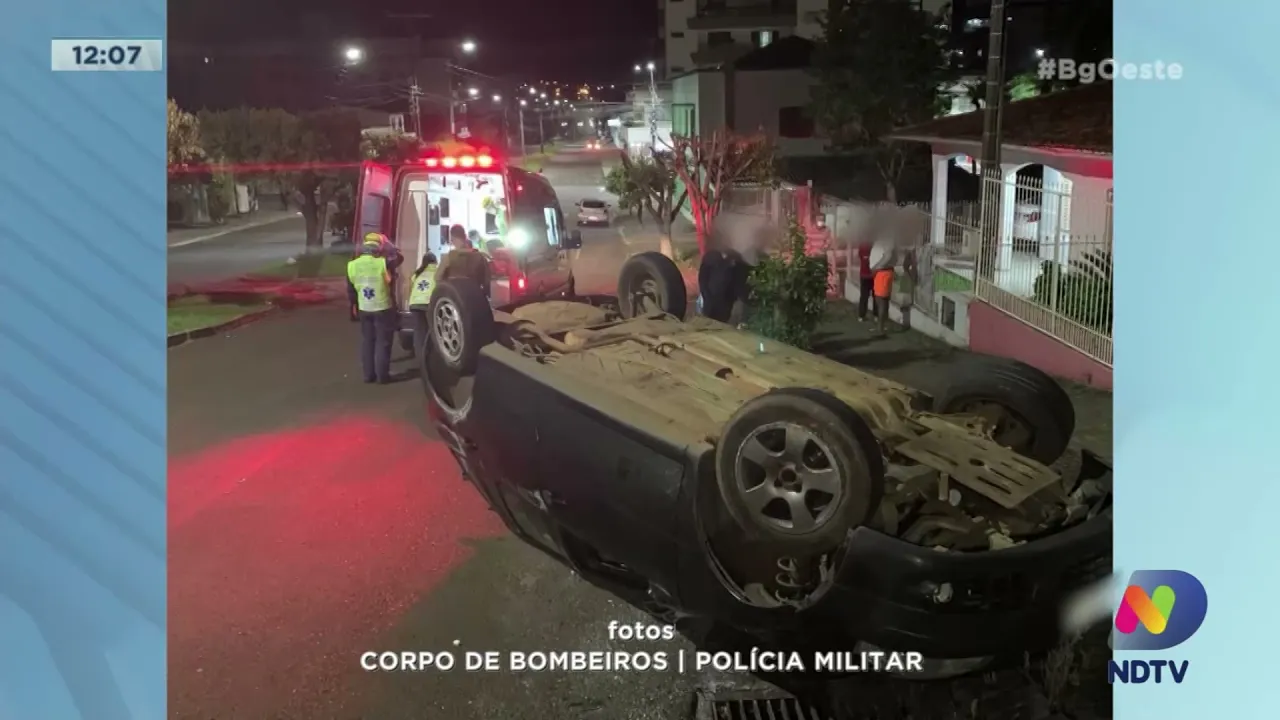 Acidentes de trânsito são registrados em Chapecó e Xaxim