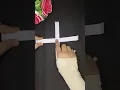 Easy paper boomerang crafts ideas for kids 😱 #shorts #ytshorts #diy #craft #easycraftswithsabbo