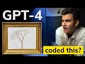 I asked GPT-4 to code an ART Masterpiece