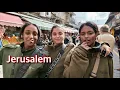 Lagu Jerusalem, December 9. Walking from the Mahane Yehuda Market to the Mamilla neighborhood.