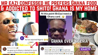 nigerian celebrity mr eazi confessed he prefers ghana food u0026 addicted to shito ghana is my home