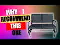 Review of 2-Person Outdoor Glider Bench Patio Double Swing Rocking Chair