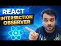 Day - React Intersection Observer React NextJS Tutorial for Beginners in Hindi