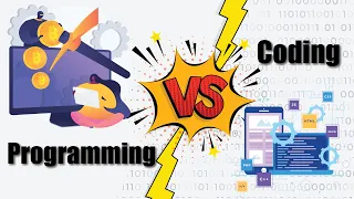 What is the difference between programming and coding