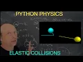 Python Physics Modeling Elastic Collisions With Springs