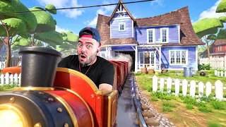 WILSON'UN EVİNDEN TREN ÇIKTI - HELLO NEIGHBOR MODS
