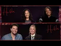 HEDDA Interviews Tessa Thompson Tom Bateman Nina Hoss Nia DaCosta Tom teases THE LOVE HYPOTHESIS