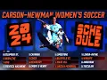 Carson-Newman Women s Soccer Simon Duffy s the 2024 schedule 6-11-24