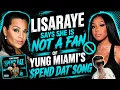 Lisa Raye says she is not a Fan of the Spend Dat song after she did the dance why