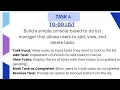Task no 4 Codsoft internship in C TO-DO LIST