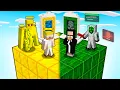 GOD vs HACKER One Chunk Batlte in Minecraft..