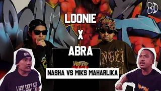 LOONIE × ABRA | BREAK IT DOWN: Rap Battle Review E389 | NASHA VS MIKS MAHARLIKA
