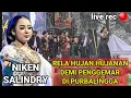 NIKEN SALINDRY RELA HUJAN HUJANAN DEMI PENGGEMAR DI PURBALINGGA LUAR BIASA....