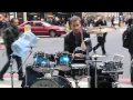 Lagu Insane D\u0026B/Jungle/HipHop/R\u0026B Drumming nr Liverpool Street Station (Oded Kafri)