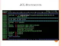 JCL Tutorial - JCL Statements What is JCL statements Why it is needed