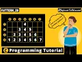 Pattern Program 28 in C Language in Hindi Number Pattern Program C Programming Tutorial